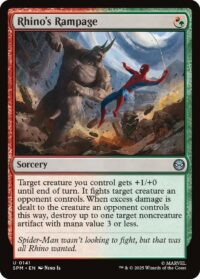 Rhino's Rampage (Foil) - #141 - Uncommon - Inglés