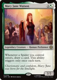 Mary Jane Watson (Foil) - #134 - Rare - Inglés