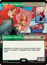 Mary Jane Watson (Borderless) - #229 - Rare - Inglés