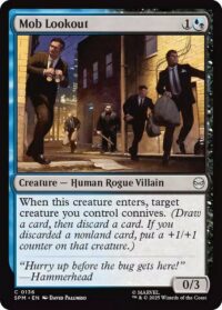Mob Lookout (Foil) - #136 - Uncommon - Inglés