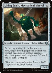 Living Brain, Mechanical Marvel (Foil) - #167 - Uncommon - Inglés