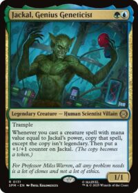 Jackal, Genius Geneticist - #131 - Rare - Inglés