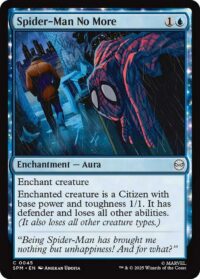 Spider-Man No More (Foil) - #45 - Common - Inglés