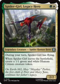 Spider-Girl, Legacy Hero (Foil) - #149 - Uncommon - Inglés