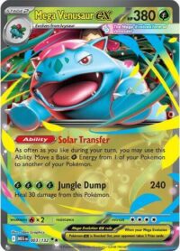 Mega Venusaur ex - 003/132 - Double Rare - Español