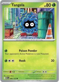 Tangela - 006/132 - Common Reverse Holo - Inglés