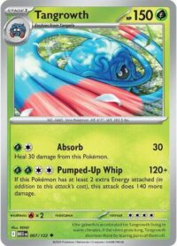Tangrowth - 007/132 - Uncommon Reverse Holo - Inglés
