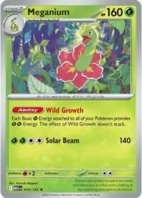 Meganium - 010/132 - Rare - Inglés