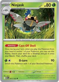 Ninjask - 017/132 - Uncommon - Inglés