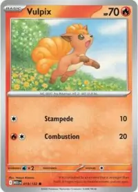 Vulpix - 019/132 - Common Reverse Holo - Inglés