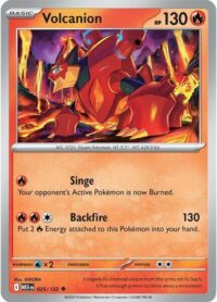 Volcanion - 025/132 - Uncommon Reverse Holo - Inglés