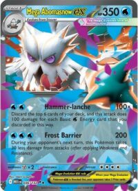 Mega Abomasnow ex - 036/132 - Double Rare - Inglés