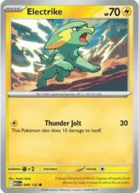 Electrike - 049/132 - Common Reverse Holo - Inglés