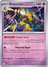 Alakazam - 056/132 - Rare Reverse Holo - Inglés