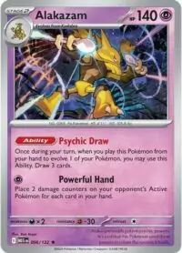 Alakazam - 056/132 - Rare - Inglés