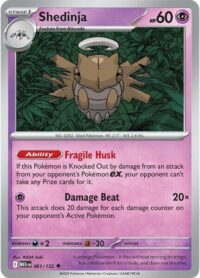 Shedinja - 061/132 - Uncommon Reverse Holo - Inglés