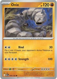 Onix - 070/132 - Common Reverse Holo - Inglés
