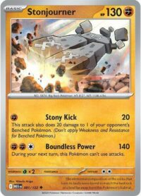 Stonjourner - 081/132 - Uncommon Reverse Holo - Inglés