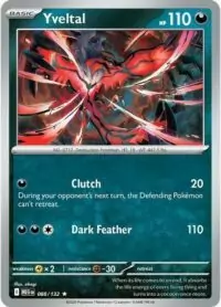 Yveltal - 088/132 - Rare Reverse Holo - Inglés