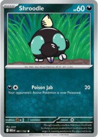 Shroodle - 091/132 - Common Reverse Holo - Inglés