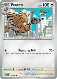 Fearow - 103/132 - Common - Inglés