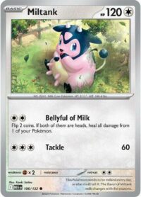 Miltank - 106/132 - Common Reverse Holo - Inglés