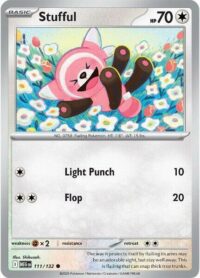 Stufful - 111/132 - Common Reverse Holo - Inglés