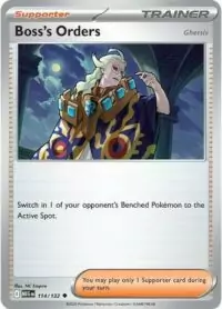 Boss's Orders [Ghetsis] - 114/132 - Uncommon Reverse Holo - Inglés