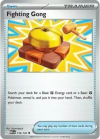 Fighting Gong - 116/132 - Uncommon Reverse Holo - Inglés