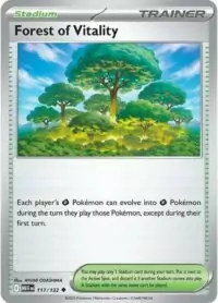 Forest of Vitality - 117/132 - Uncommon Reverse Holo - Inglés