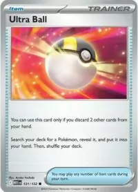Ultra Ball - 131/132 - Common Reverse Holo - Inglés