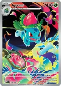 Ivysaur - 134/132 - Illustration Rare - Inglés