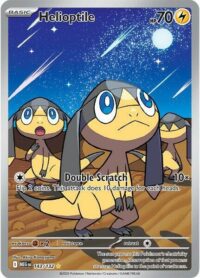 Helioptile - 143/132 - Illustration Rare - Inglés