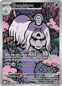 Houndstone - 145/132 - Illustration Rare - Inglés