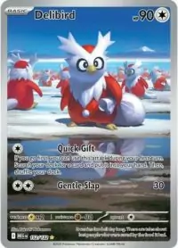 Delibird - 152/132 - Illustration Rare - Inglés