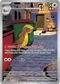 Gumshoos - 153/132 - Illustration Rare - Inglés