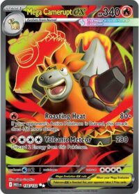 Mega Camerupt ex - 156/132 - Ultra Rare - Inglés
