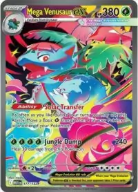 Mega Venusaur ex - 177/132 - Special Illustration Rare - Inglés