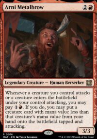 Arni Metalbrow (Foil) – #16 – Rare – Inglés
