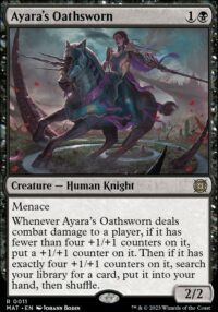 Ayara's Oathsworn (Foil) – #11 – Rare – Inglés