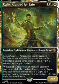 Calix, Guided by Fate (Showcase) – #76 – Mythic – Inglés