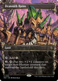 Drannith Ruins (Borderless) – #100 – Rare – Inglés