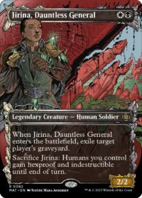 Jirina. Dauntless General (Borderless) – #82 – Rare – Inglés