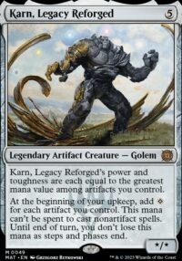 Karn, Legacy Reforged – #49 – Mythic – Inglés