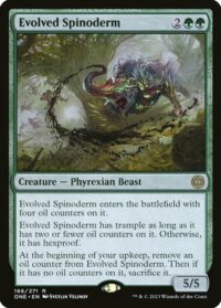 Evolved Spinoderm – #166 – Rare – Español