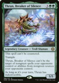 Thrun, Breaker of Silence – #186 – Rare – Español