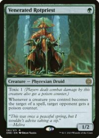 Venerated Rotpriest – #192 – Rare – Español