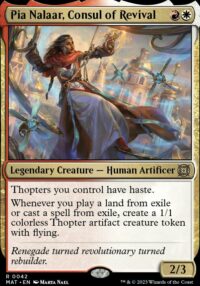 Pia Nalaar, Consul of Revival – #42 – Rare – Inglés