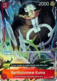 Bartholomew Kuma (Seven Warlords of the Sea Binder Set) - OP05-011 - Common