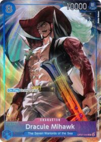 Dracule Mihawk (Seven Warlords of the Sea Binder Set) - OP07-044 - Common
